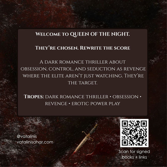Queen of the Night Character Art Card